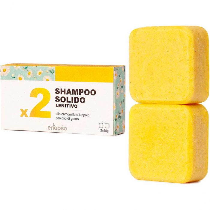 Shampoo Solido Bio Camomilla Calendula e Luppolo