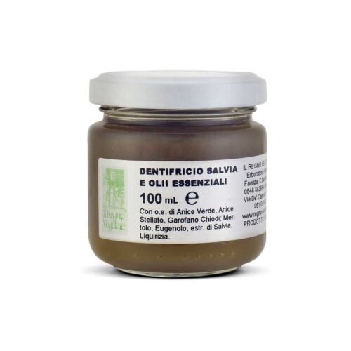 Dentifricio naturale alla salvia